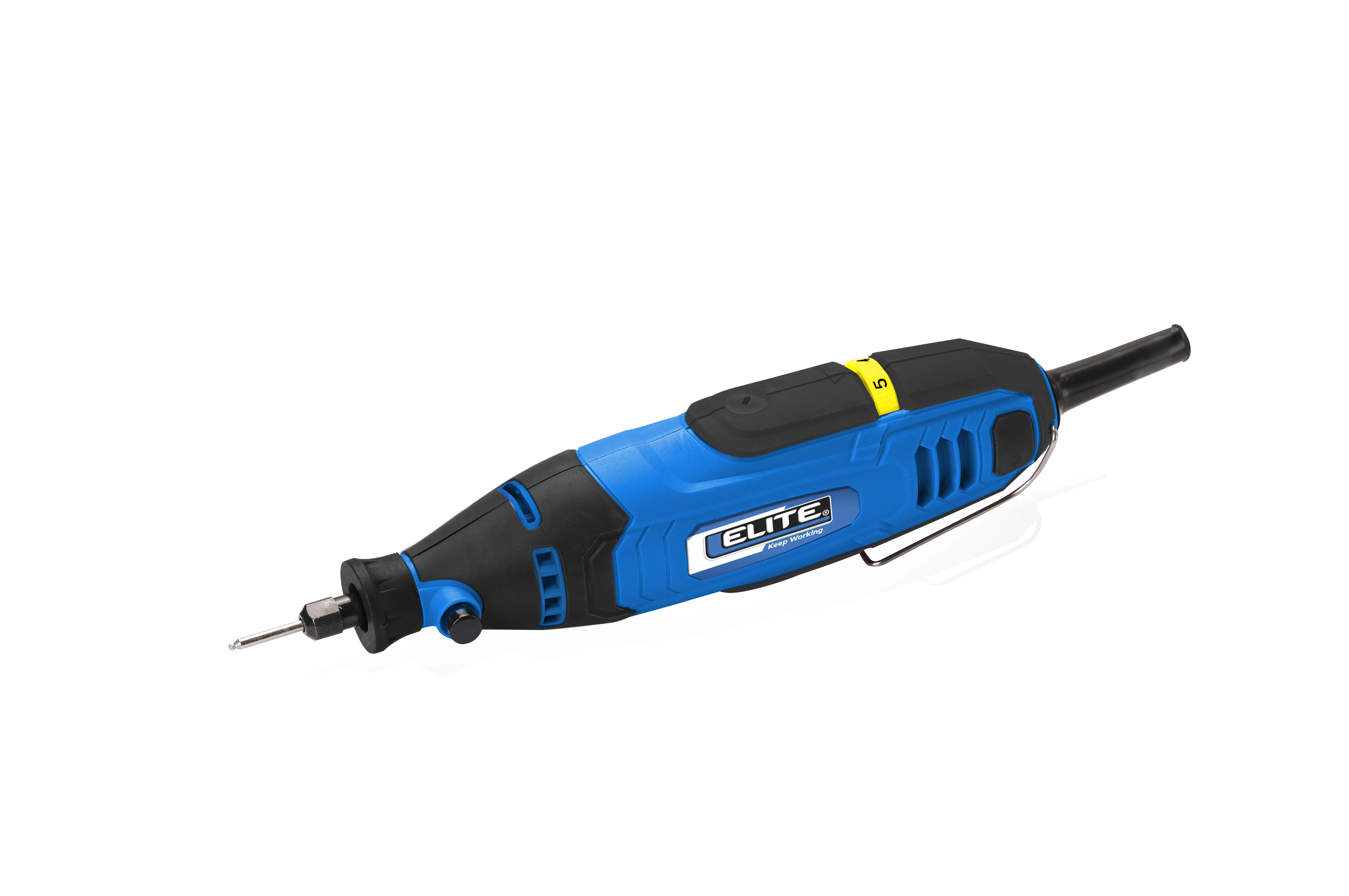 Mototool 180W Mango Encauchetado, Velocidad Variable con guaya y 210 Accesorios, 110V-60Hz